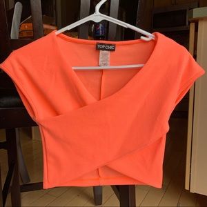 Discovery- Neon Crop Top Size M